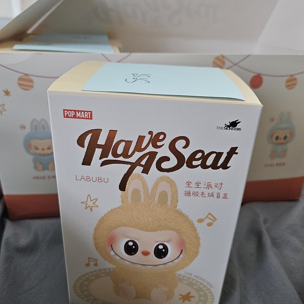 POP MART Have a Seat Labubu x The Monsters SISI pendant Blind Box